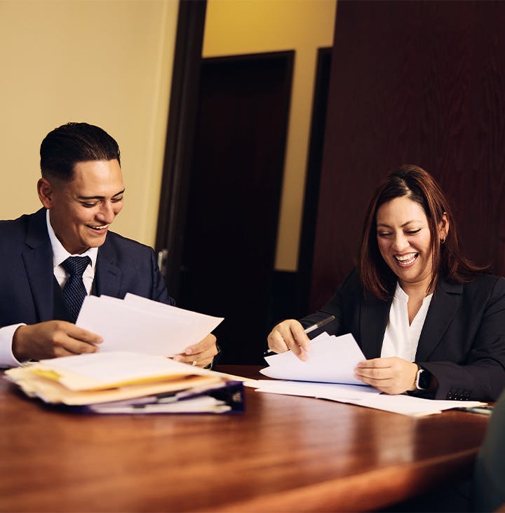 attorneys working together