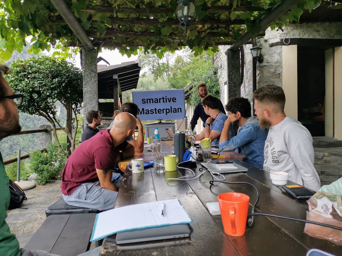 Talk beim ersten Code Retreat 2019 im Verzascatal