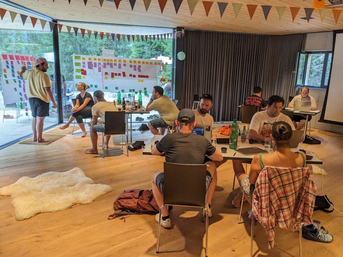 Workshops beim Code Retreat 2023 in Laax