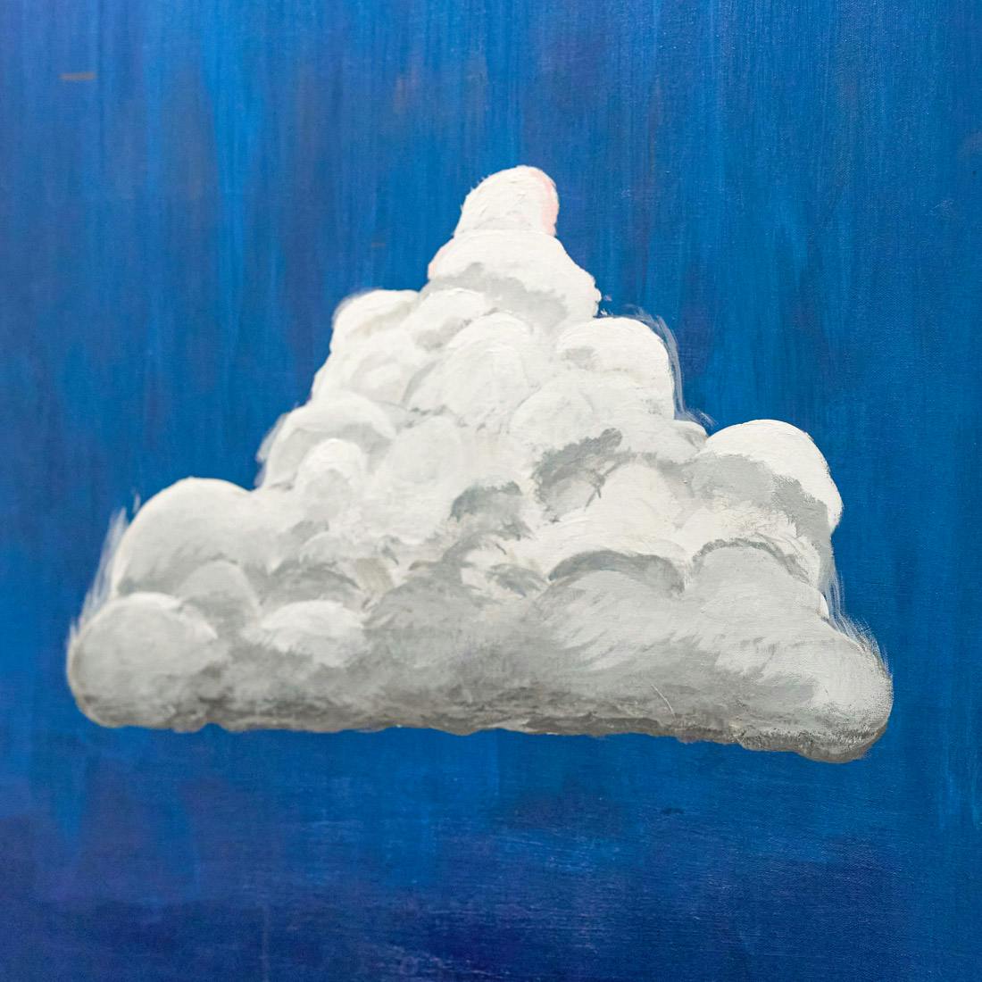 painting of cloud