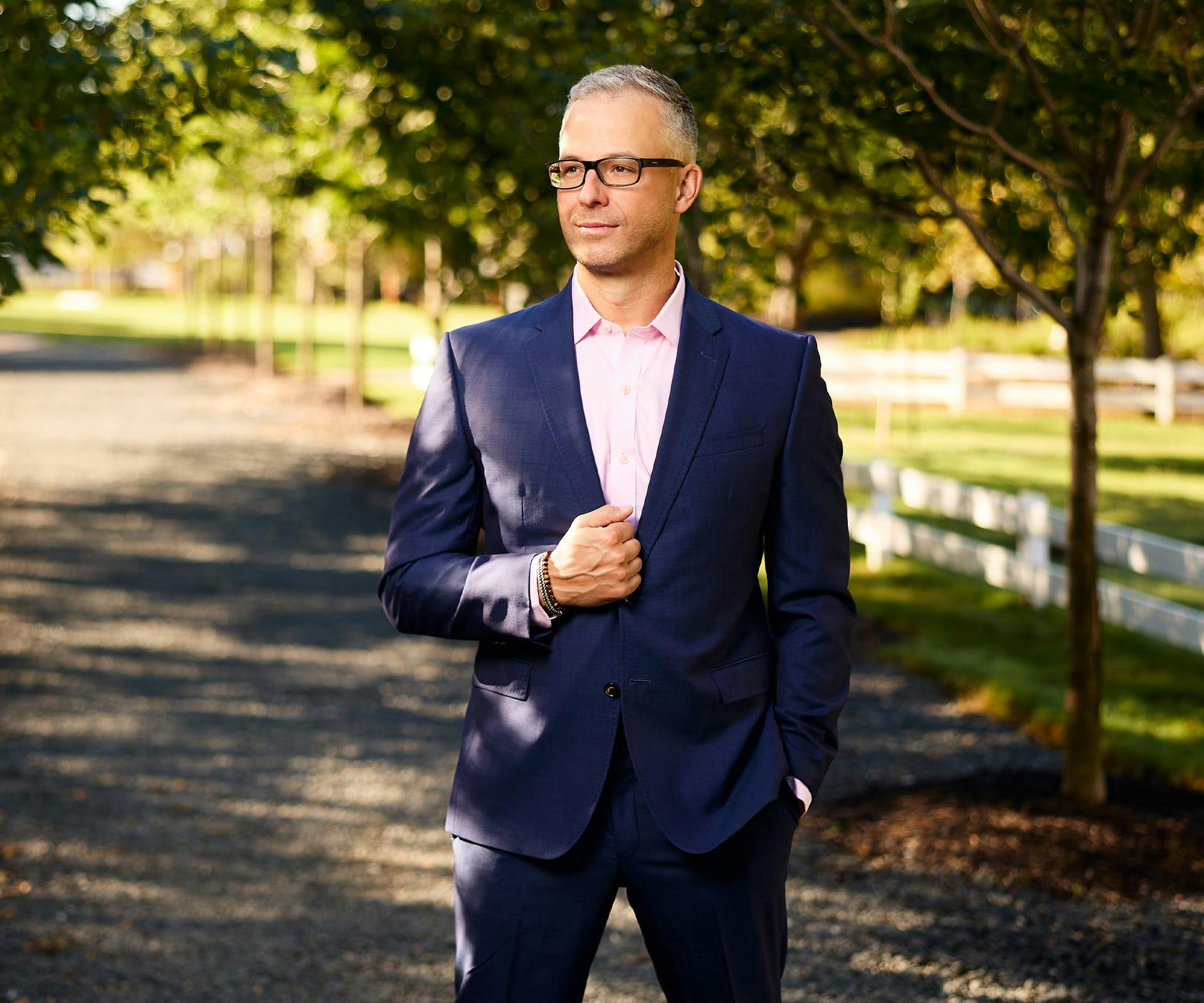Dr. Guy in suit