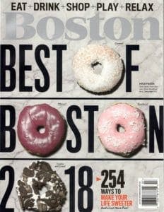 Dr. Ahn in Top Doctors Boston 2018 July 2018