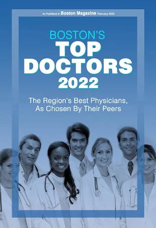 Dr. Ahn in Top Doctors Boston 2022 February 2022