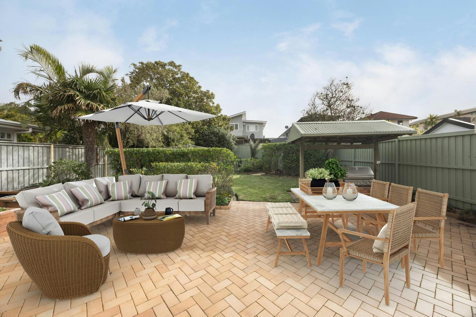 Image of backyard