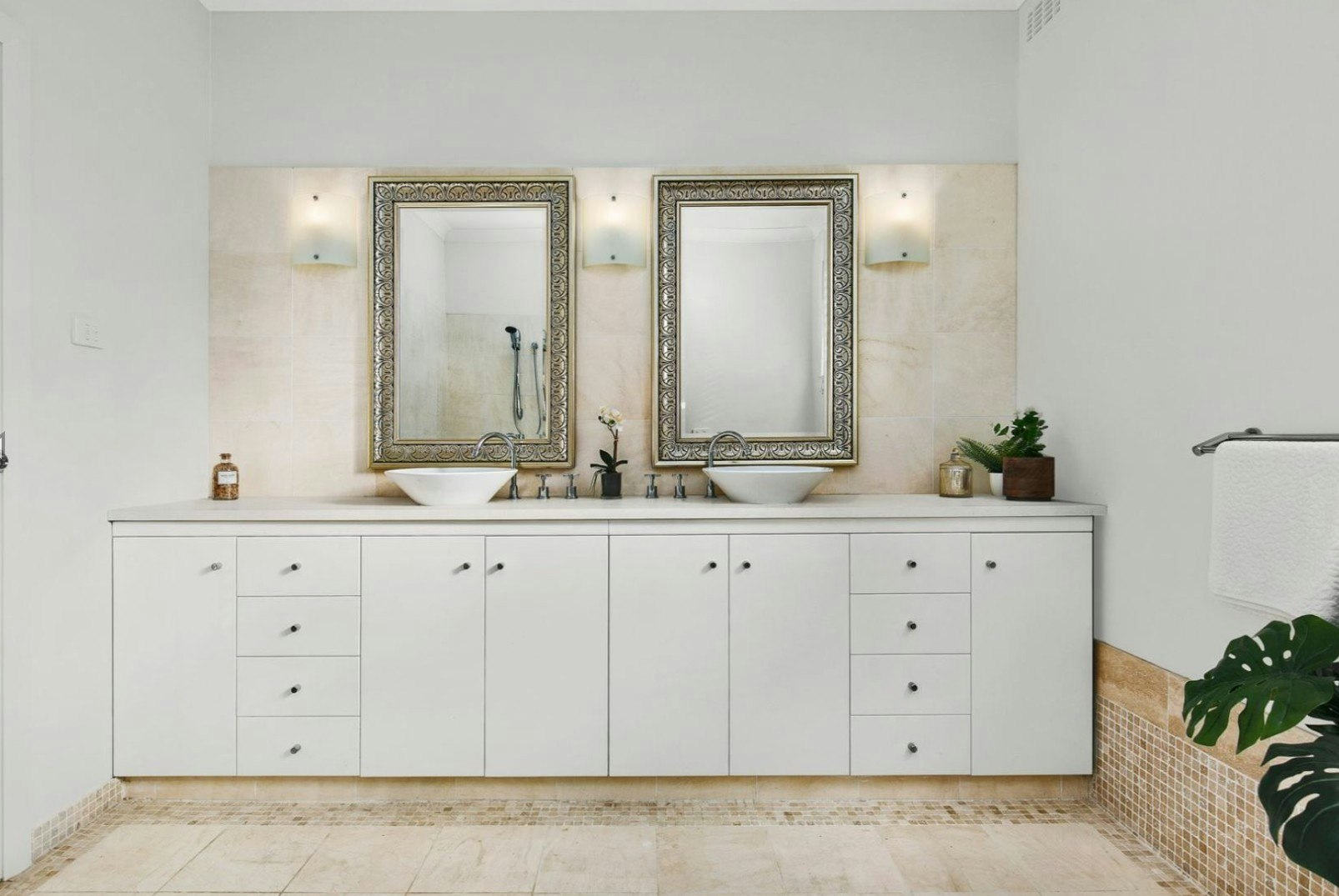 Image of double sink