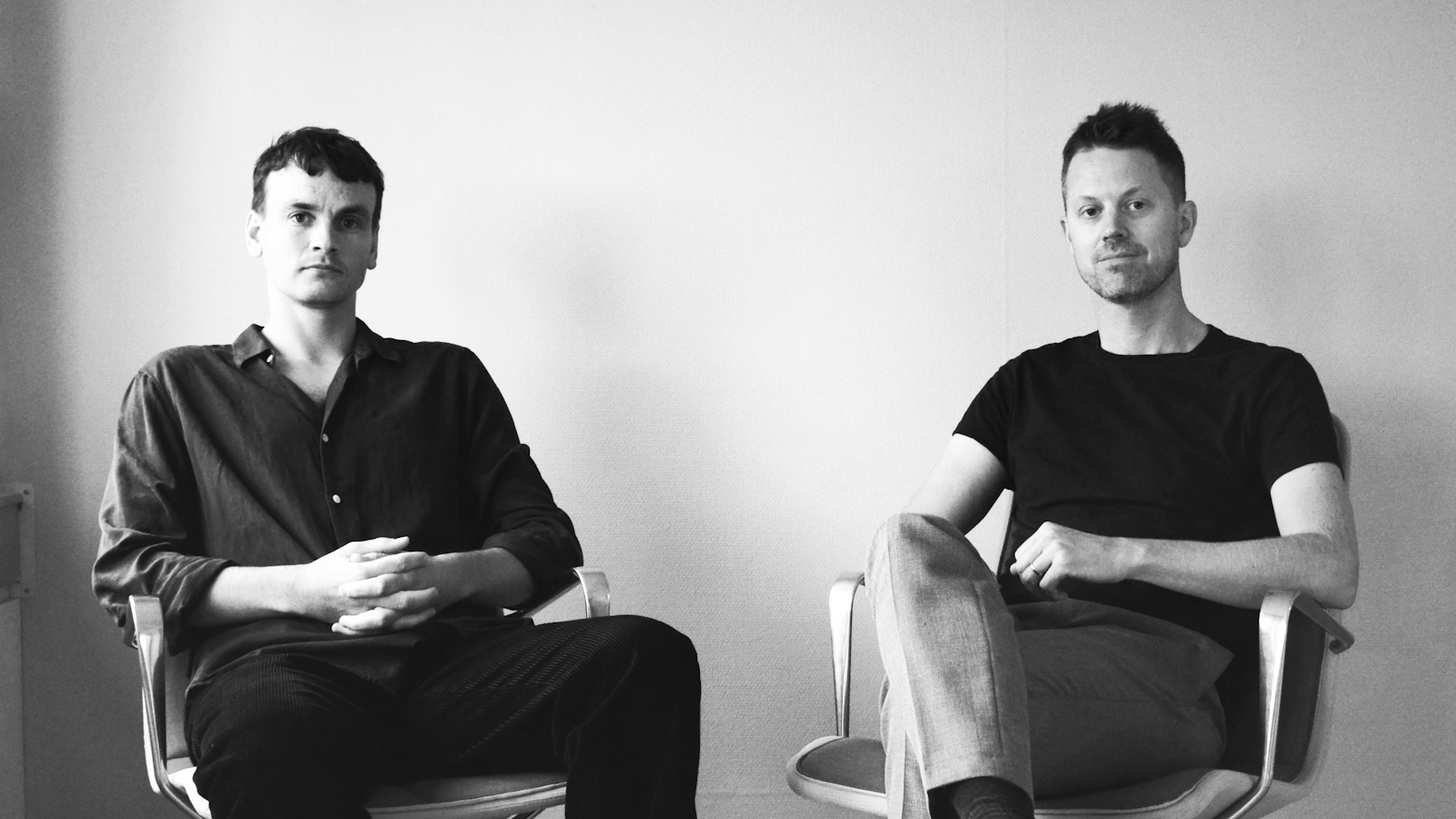 The architects David Saand och Björn Vestlund