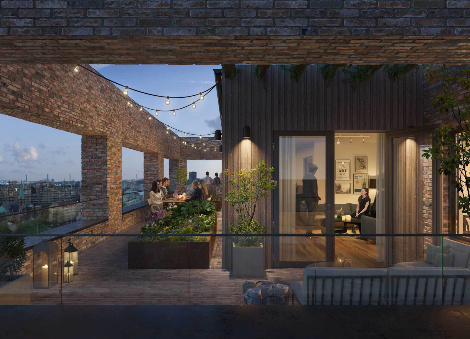 Apartment owners on floors 8-18 have access to common areas. Parkside 1