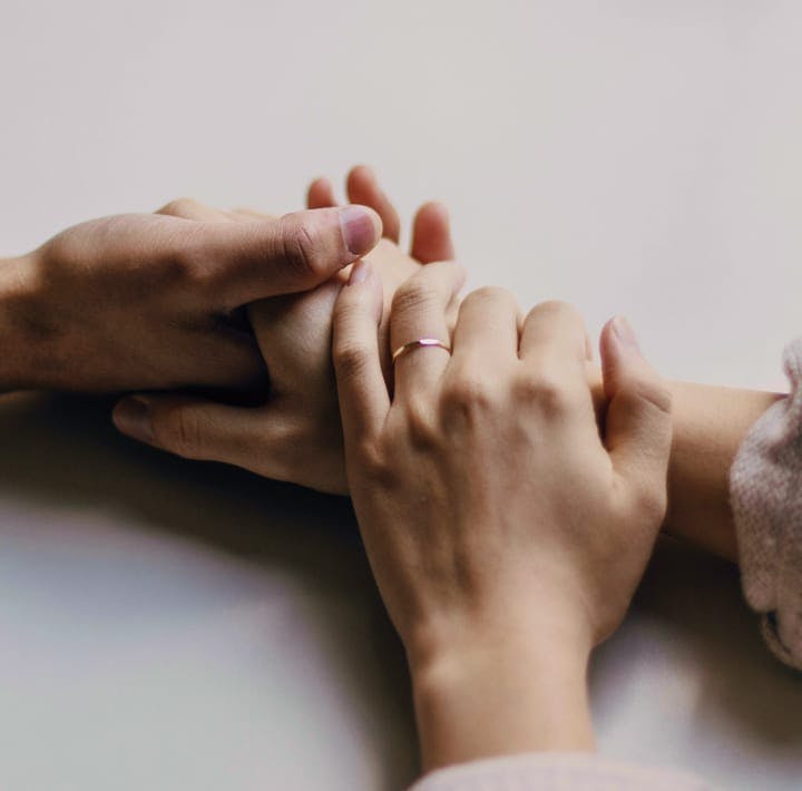 holding hands media