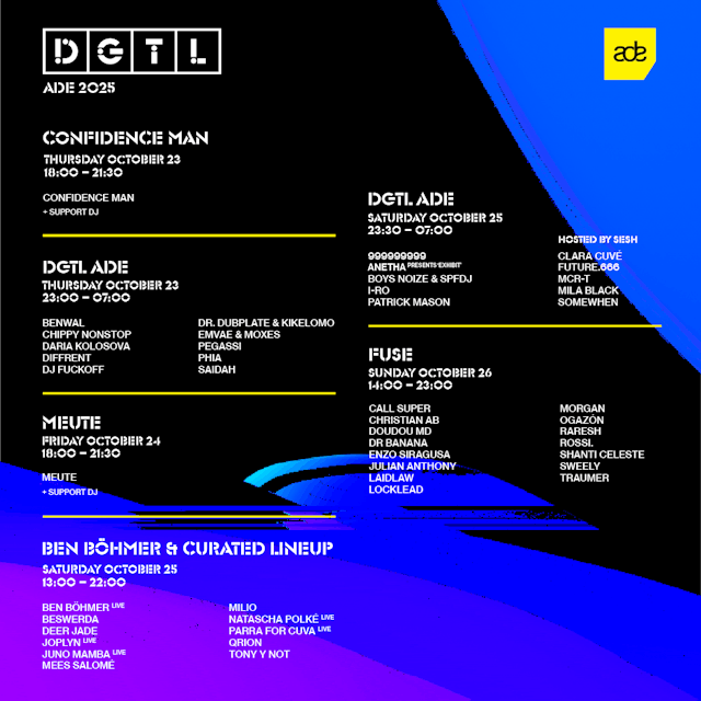 ADE lineup