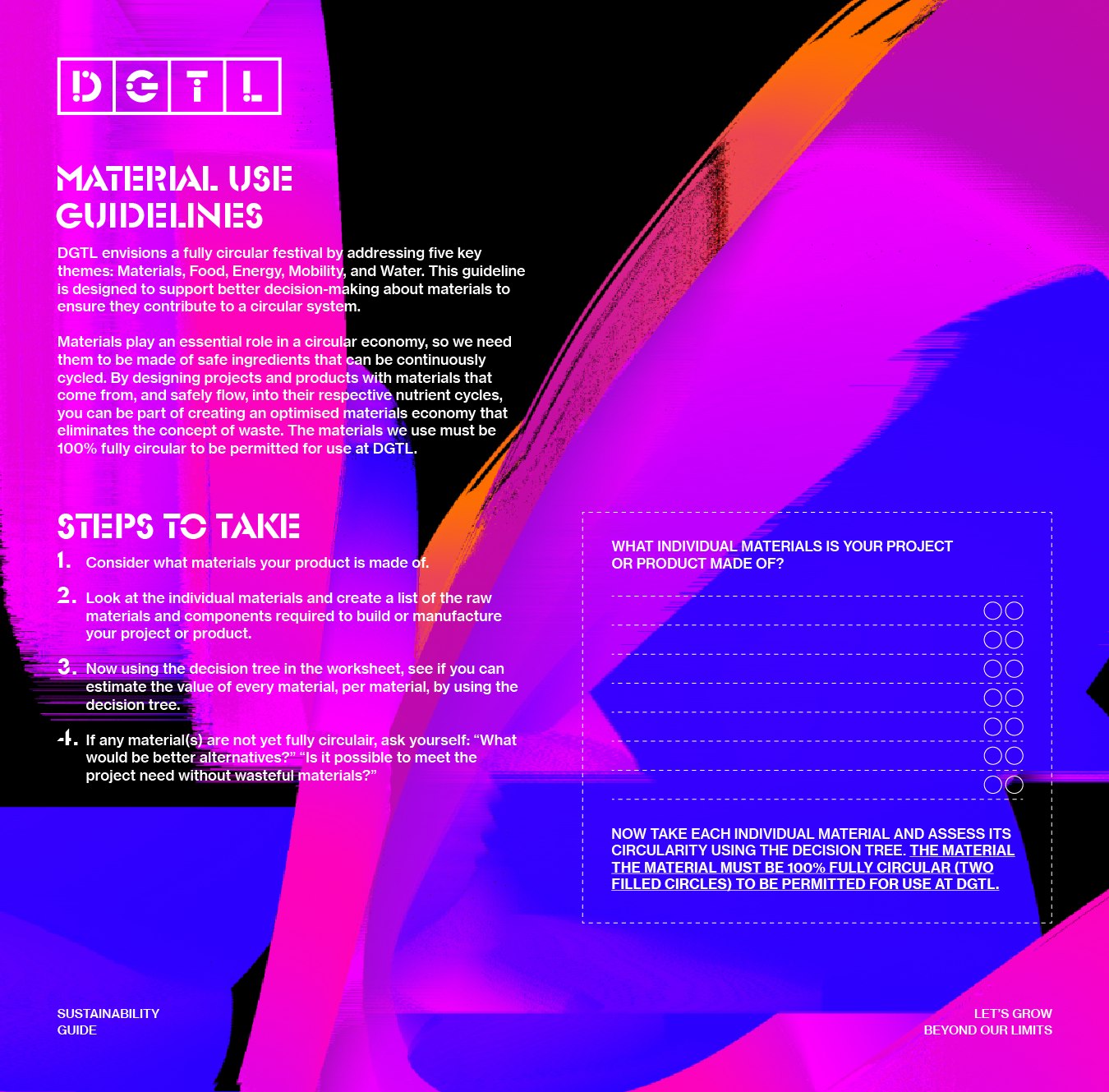 material guide