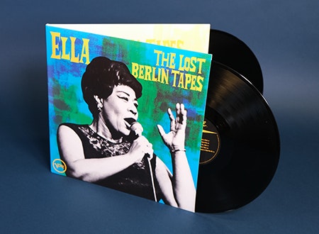 Ella Fitzgerald gatefold vinyl record