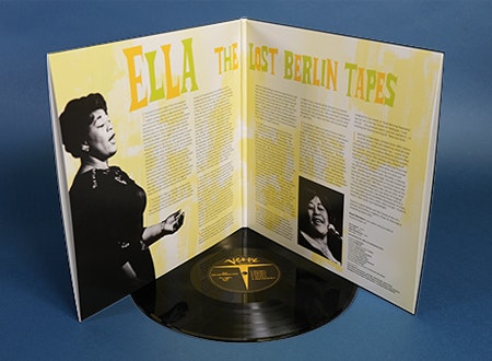 Ella Fitzgerald gatefold vinyl record