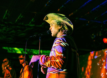 Babe Rainbow performing at Levitation 2022