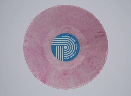 Plum-colored vinyl LP from PRP's Flavor Color Variant Collection: Light Purple brown hue with unique pressing details.