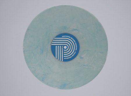 Blueberry-colored vinyl LP from PRP's Flavor Color Variant Collection: Light blue hues with unique pressing details.