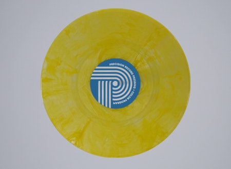 Banana-colored vinyl LP from PRP's Flavor Color Variant Collection: Bold yellow hues with unique pressing details.
