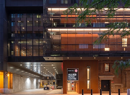 AMC_Street_Scott_Norsworthy.jpg Street view of the Allied Music Centre.