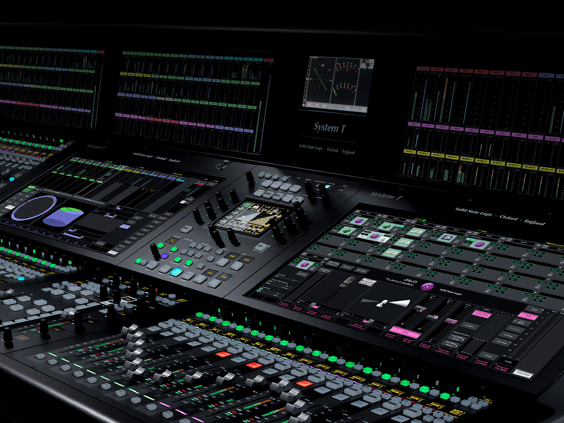 © Solid State Logic (System T) Solid State Logic Launch System T for Music.