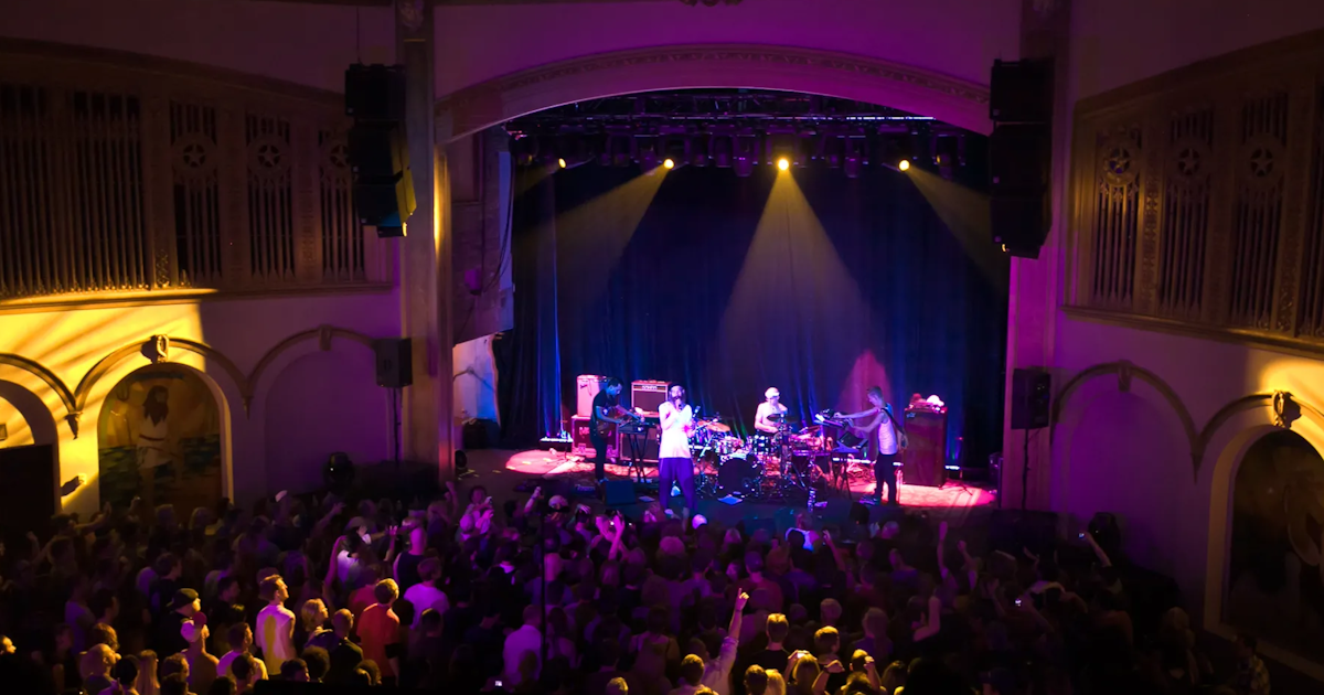 @ Christopher Nelson Live at Neptune Theater in Seattle.