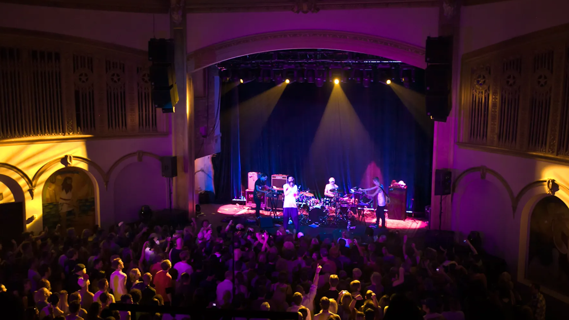 Live at Neptune Theater in Seattle.