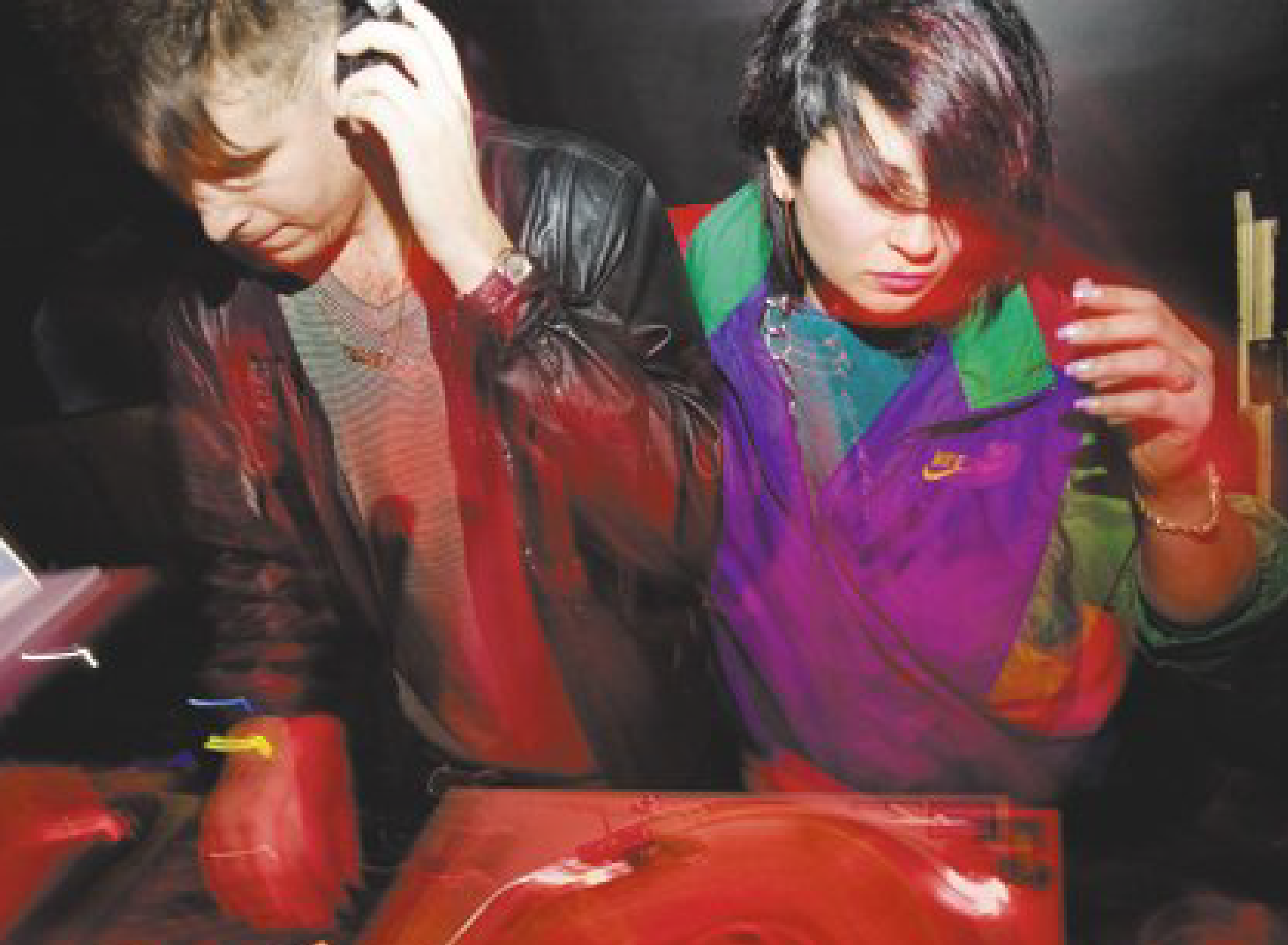 Barbi Castelvi DJing Cryogenetic (M. Gomez) in Syntonics