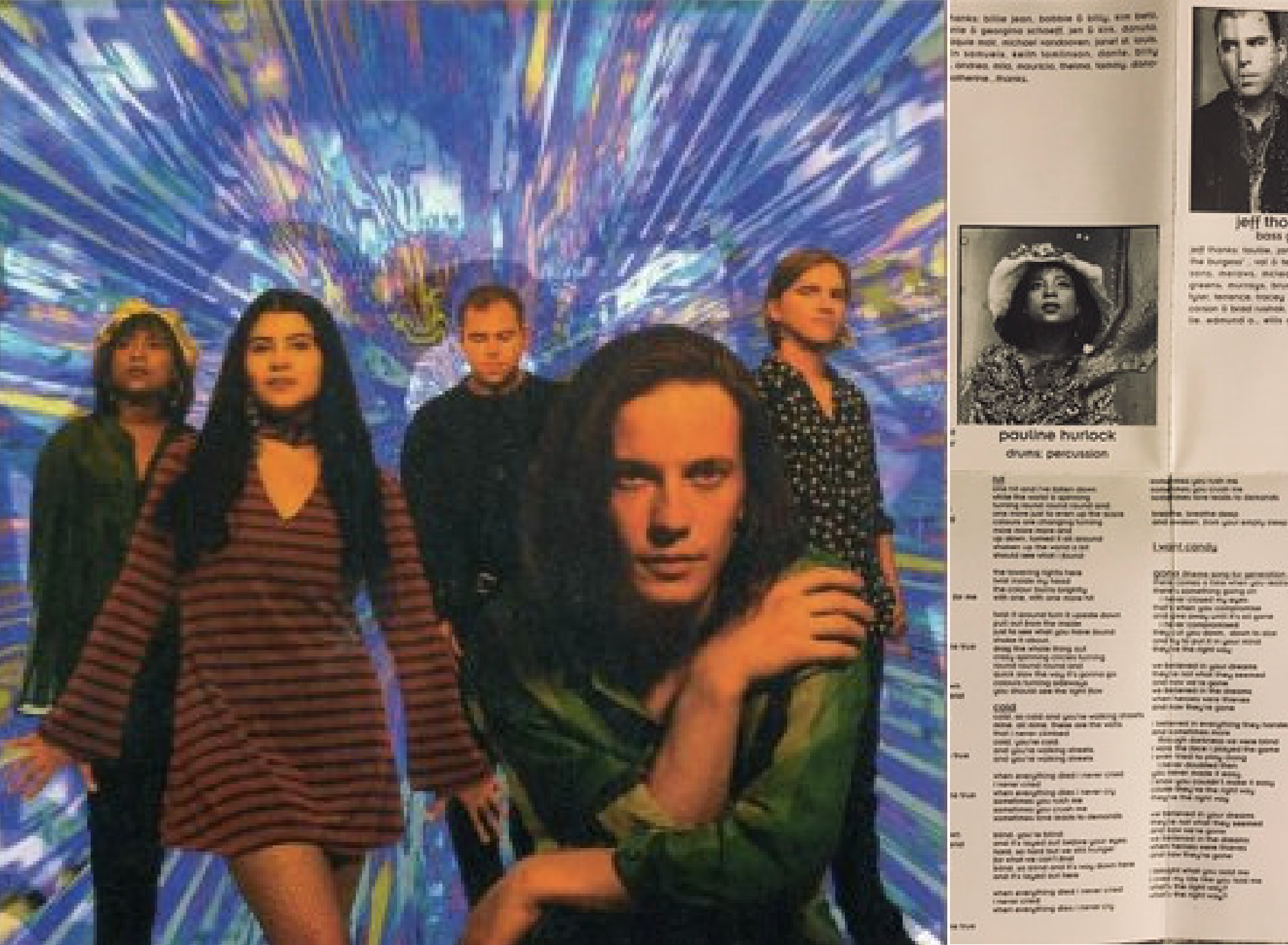 © Discogs (Rail T.E.C) Record and insert for Rail T.E.C. – Never Coming Down