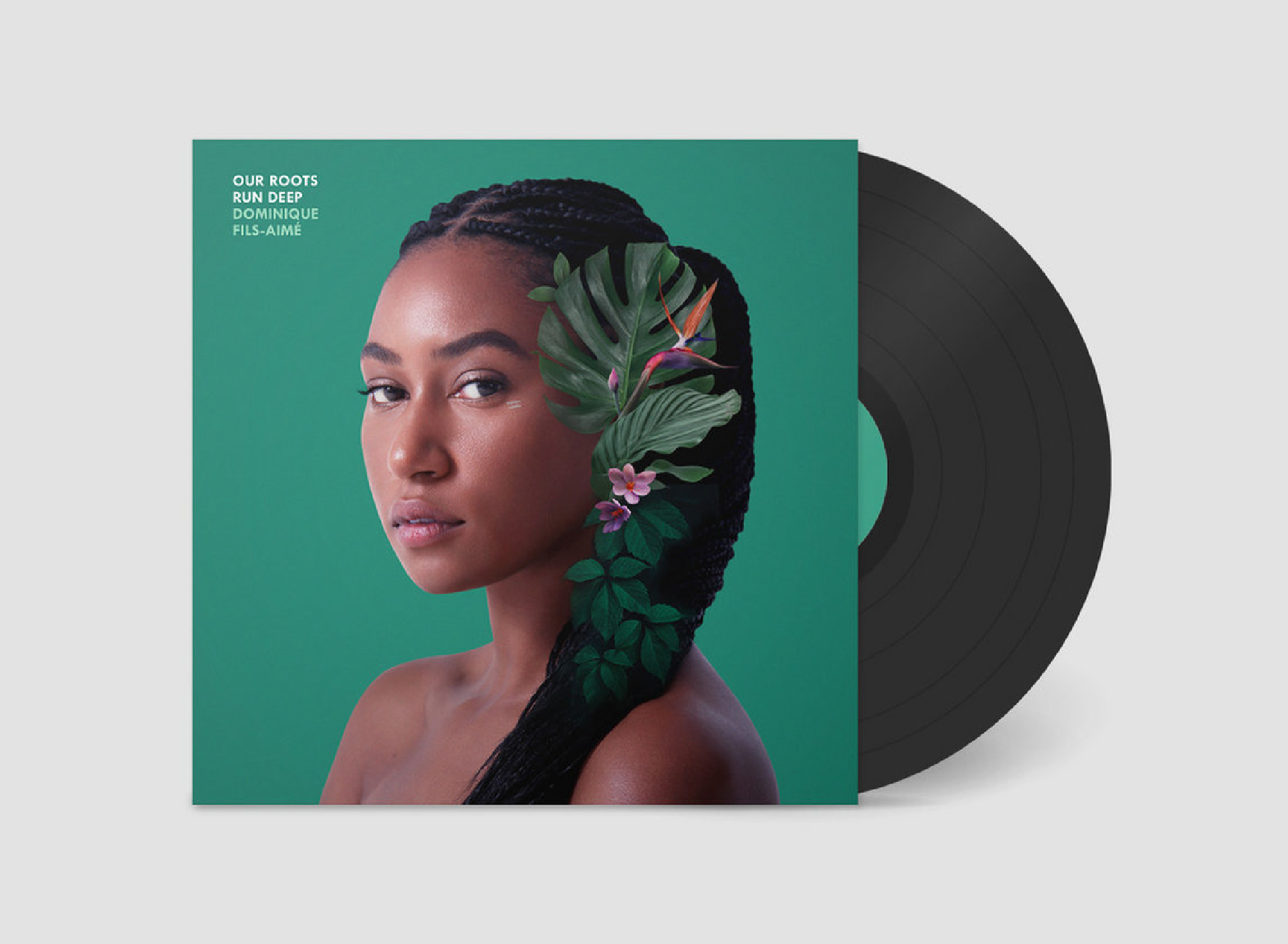 Dominique Fils-Aimés 'Our Roots Run Deep' on vinyl.