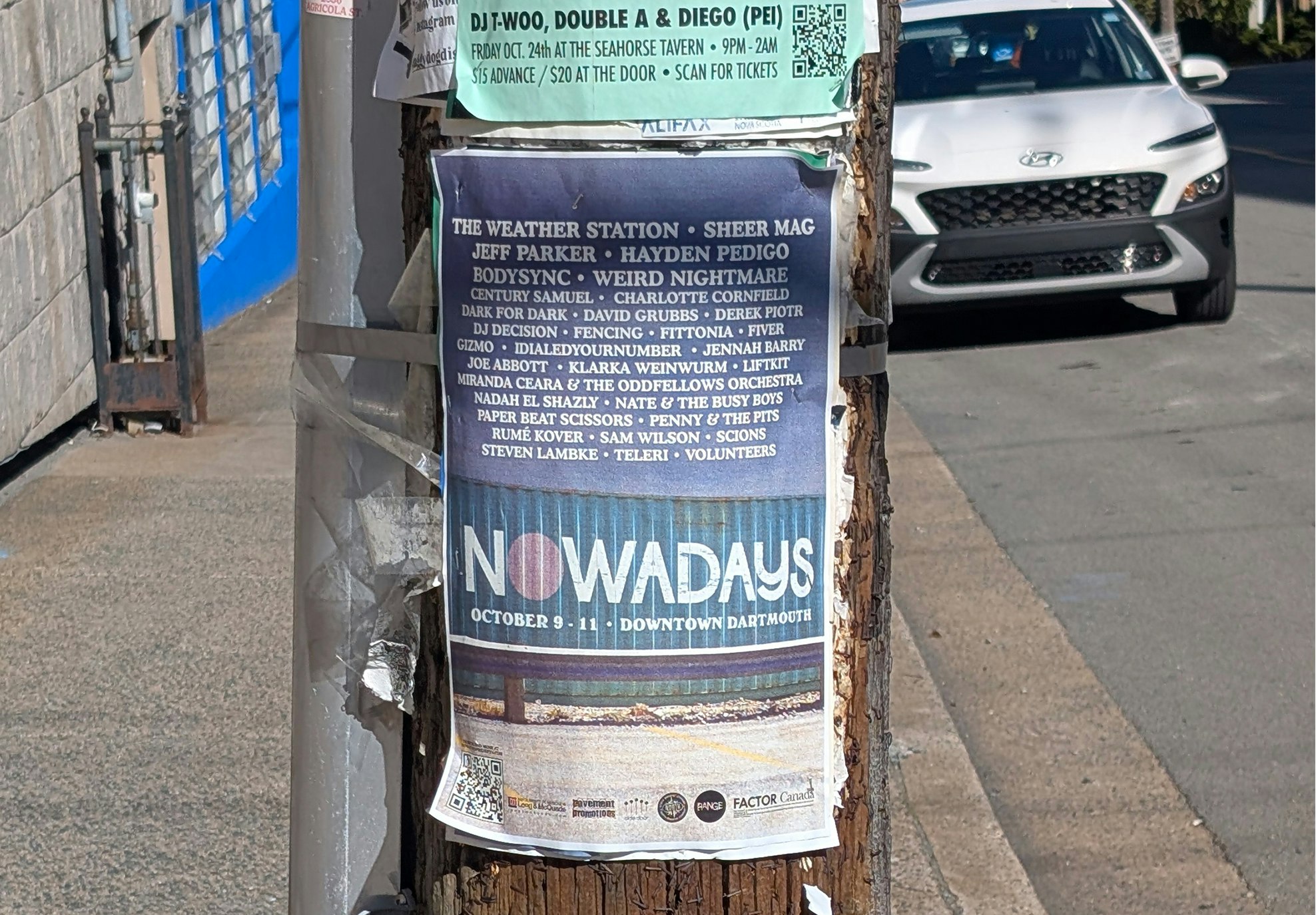 Nowadays Poster in Downtown Dartmouth Nowadays Poster in Downtown Dartmouth