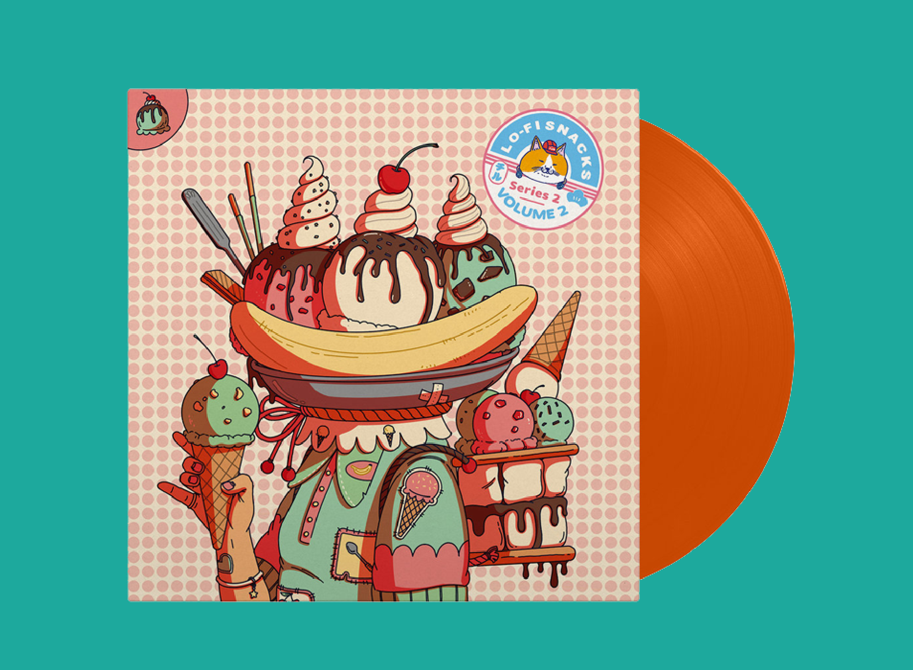 @ Inner Ocean Records (Lo-fi Snacks Vol. 2) Lo-fi Snacks Vol. 2 LP