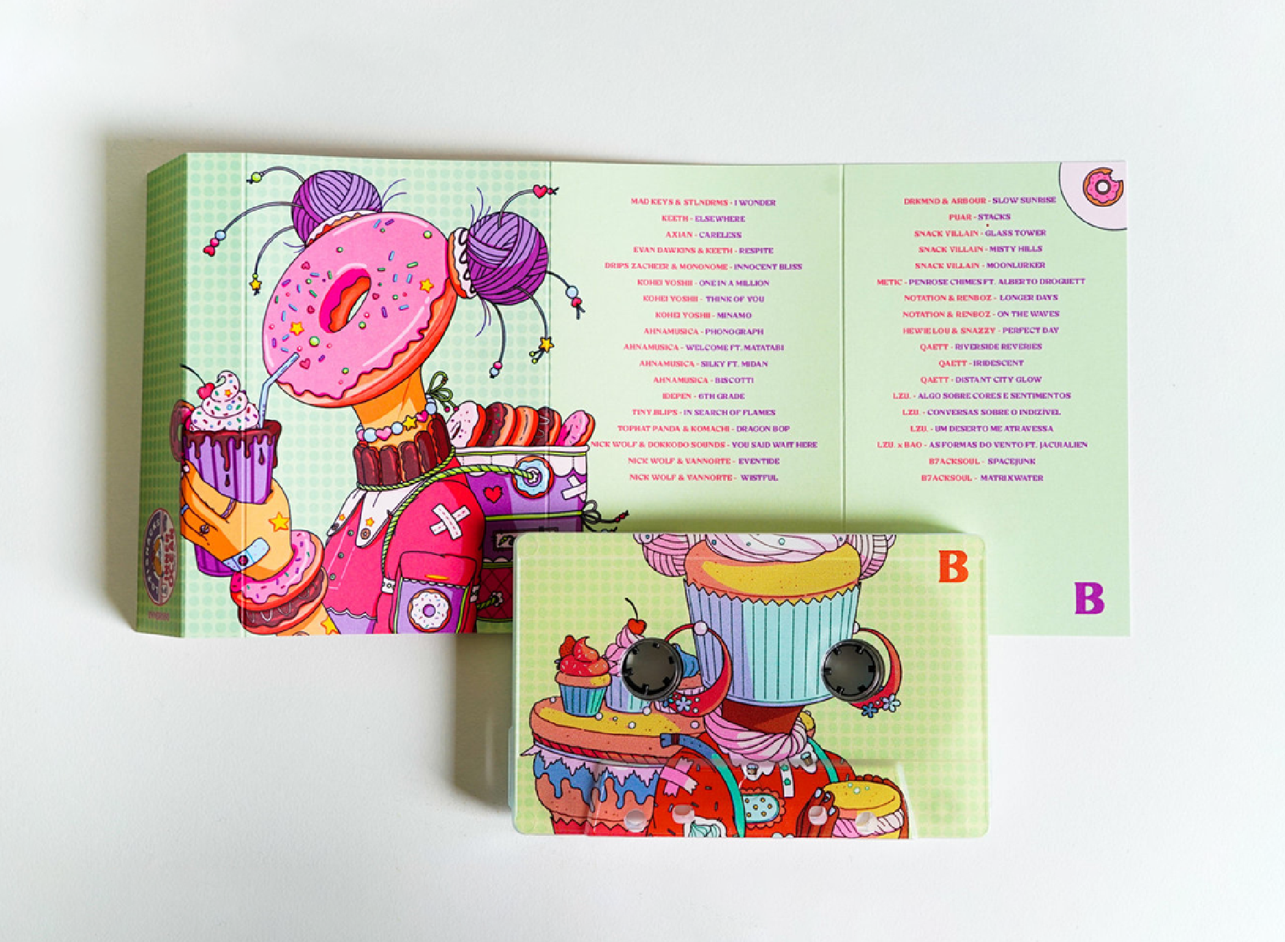 Lo-fi Snacks Vol. 2 cassette