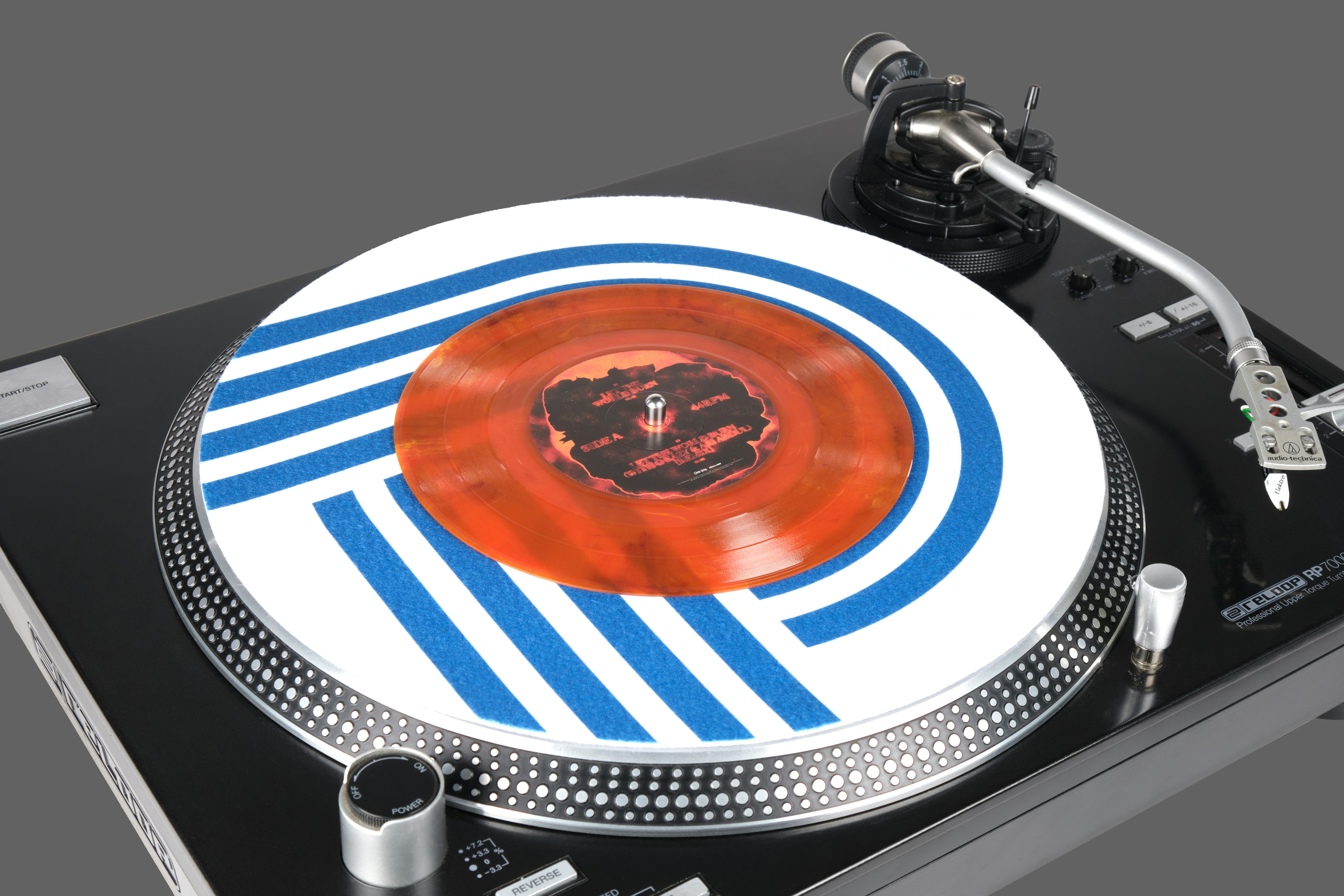 Chris Grey, LET THE WORLD BURN Chris Grey LET THE WORLD BURN Inferno vinyl pressed by Precision Record Pressing