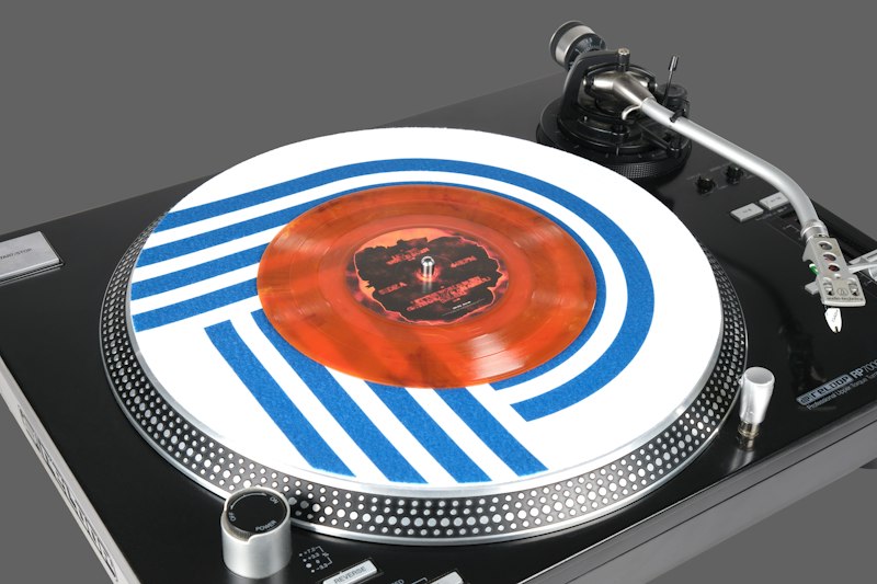 Chris Grey LET THE WORLD BURN Inferno vinyl pressed by Precision Record Pressing