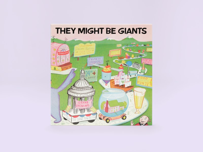 They Might Be Giants self-titled debut album vinyl reissue.