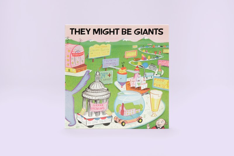 They Might Be Giants self-titled debut album vinyl reissue.