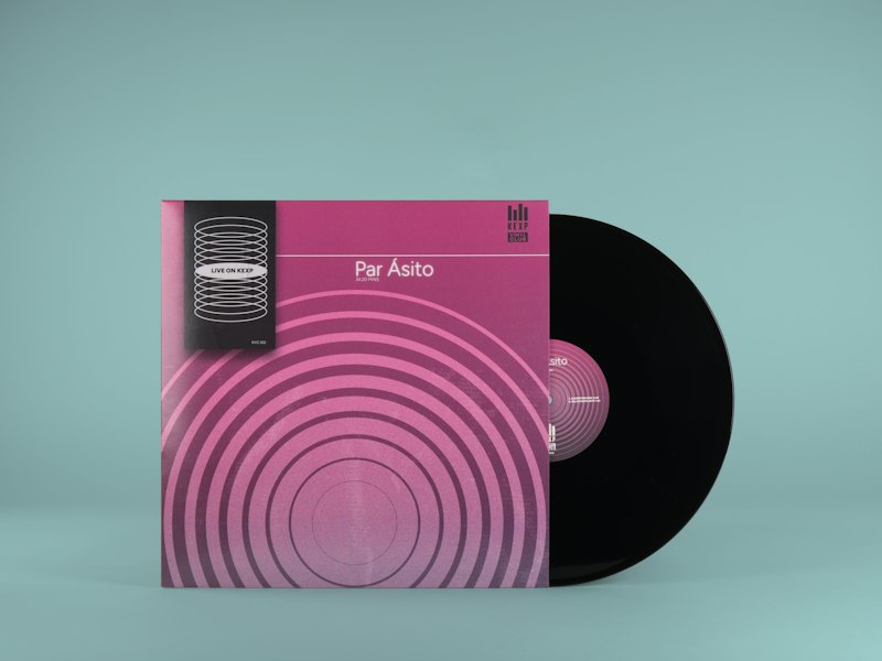 Par Ásito Live on KEXP vinyl and record jacket.
