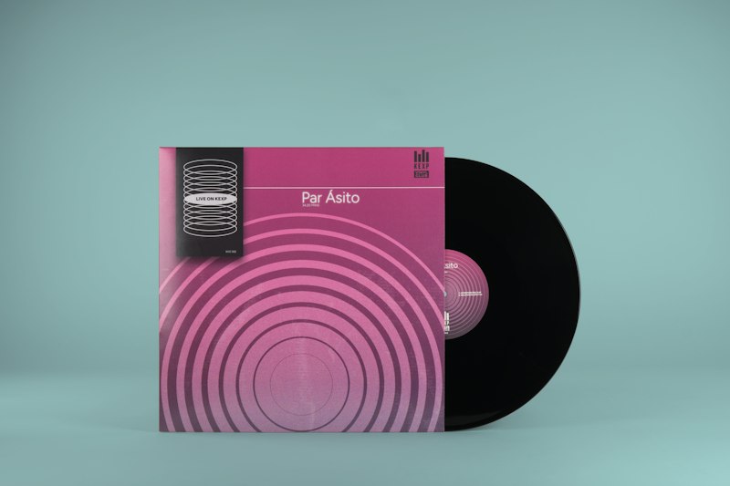Par Ásito Live on KEXP vinyl and record jacket.