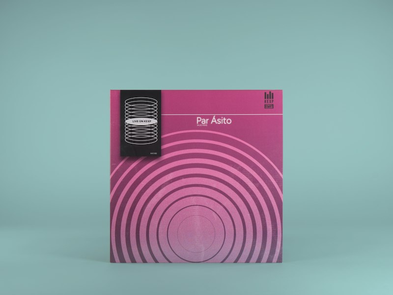 Par Ásito Live on KEXP KEXP Vinyl Club record pressed by Precision Record Pressing.