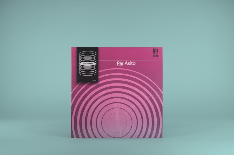 Par Ásito Live on KEXP KEXP Vinyl Club record pressed by Precision Record Pressing.