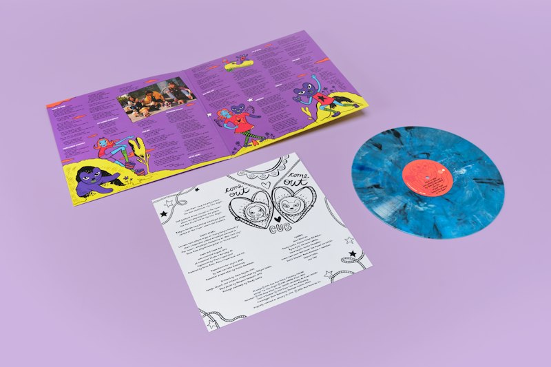 cub Come Out Come Out 30th Anniversary Eco Mix vinyl, gatefold jackets and printed insert