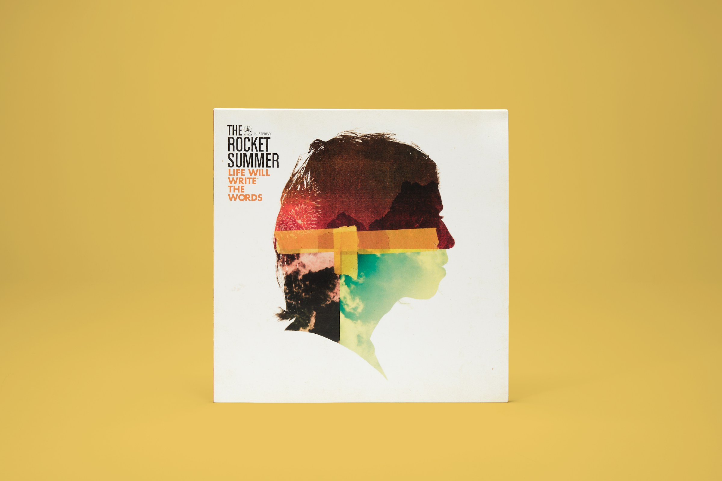 The Rocket Summer Life Will Write the Words 10th Anniversary vinyl jacket.