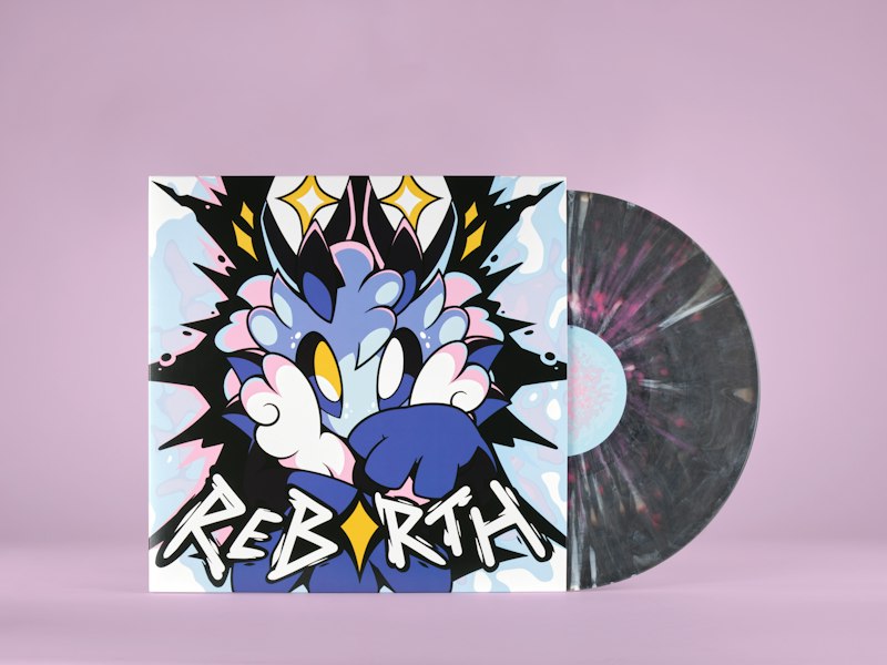 ivycomb Rebirth vinyl LP and album jacket