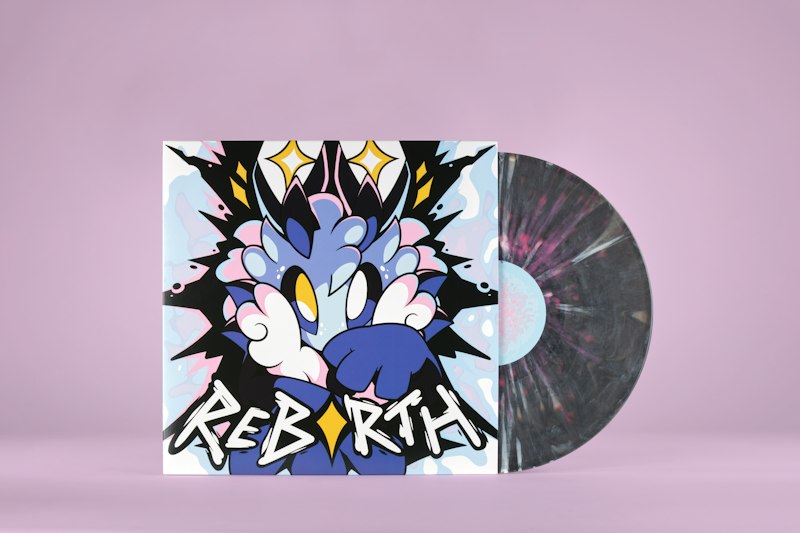 ivycomb Rebirth vinyl LP and album jacket