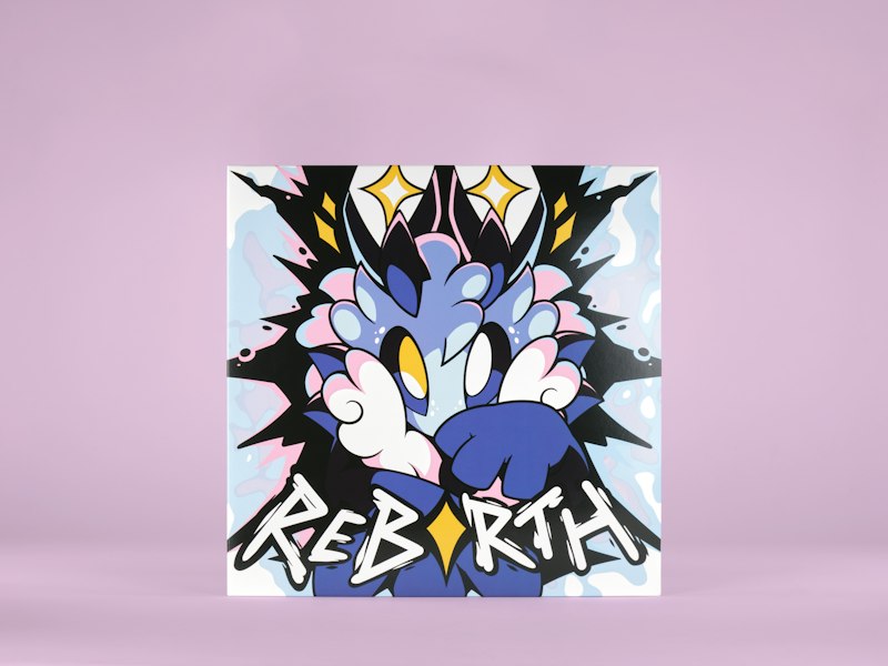 ivycomb Rebirth vinyl jacket (Front)
