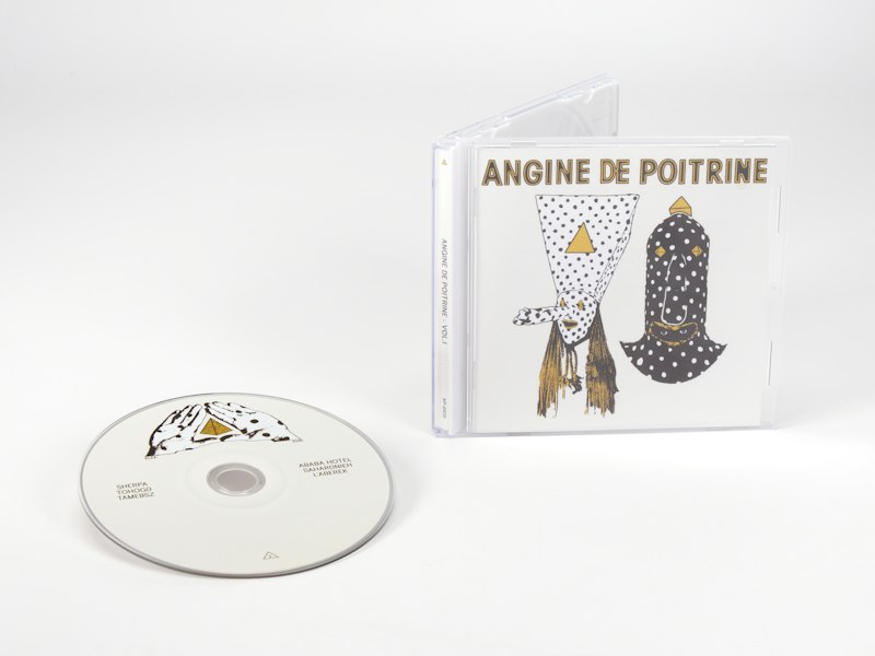 Angine de Poitrine Volume I CD with 16 Page 4/4 Booklet & Tray Card, Jewel Case.