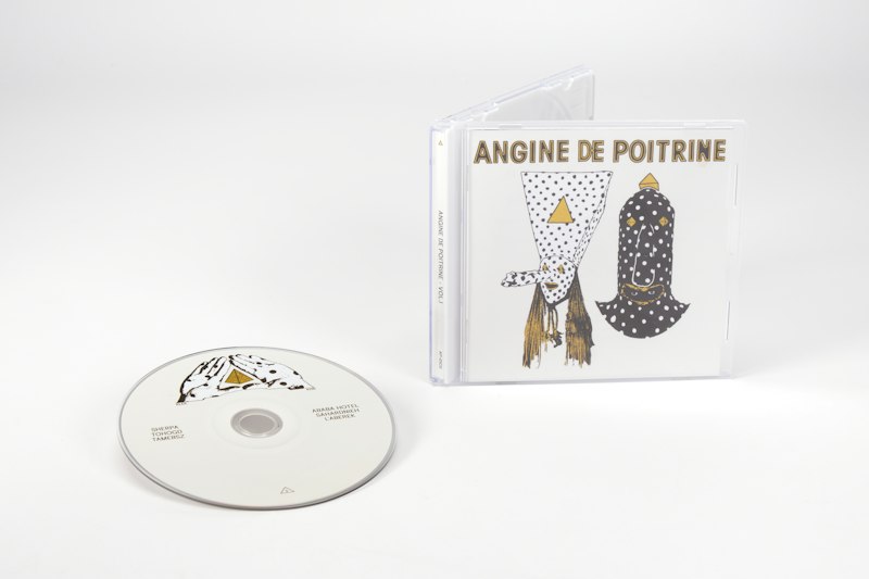 Angine de Poitrine Volume I CD with 16 Page 4/4 Booklet & Tray Card, Jewel Case.