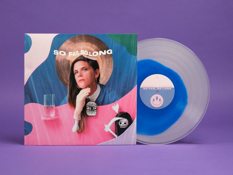 Hannah Glavor So Far, So Long vinyl and jacket.