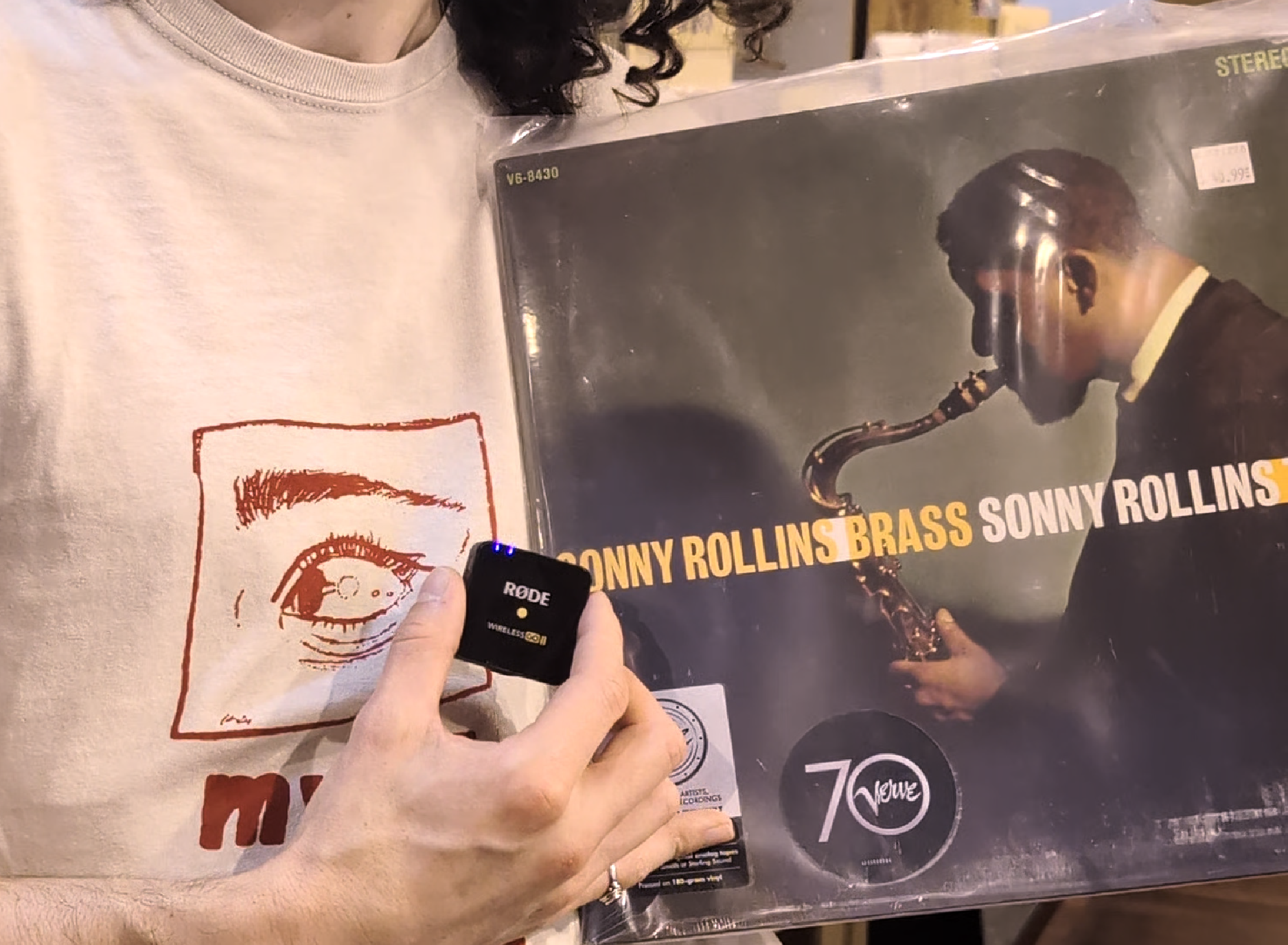 Sonny Rollins Trio, Sonny Rollins Brass Sonny Rollins Trio's "Sonny Rollins Brass" on vinyl.