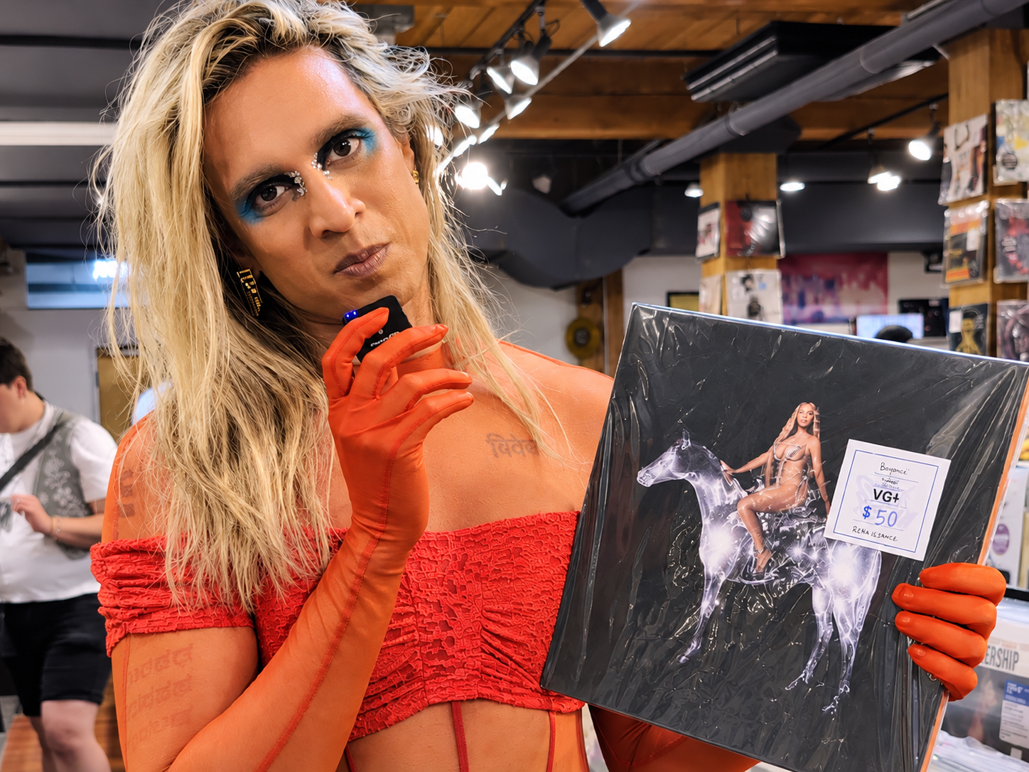 Beyoncé's "Renaissance" on vinyl.