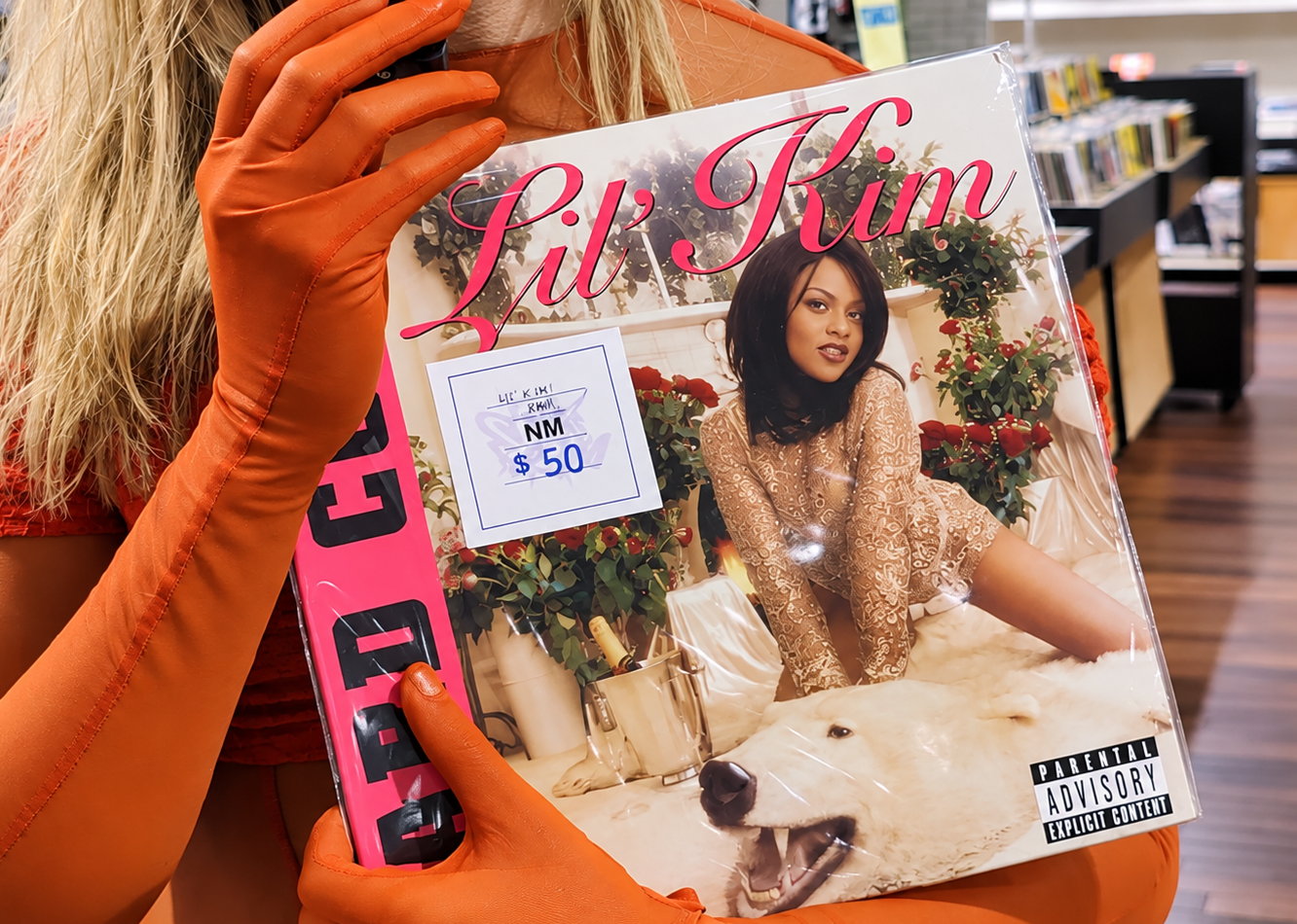 Lil' Kim, Hard Core Lil' Kim's "Hard Core" on vinyl.