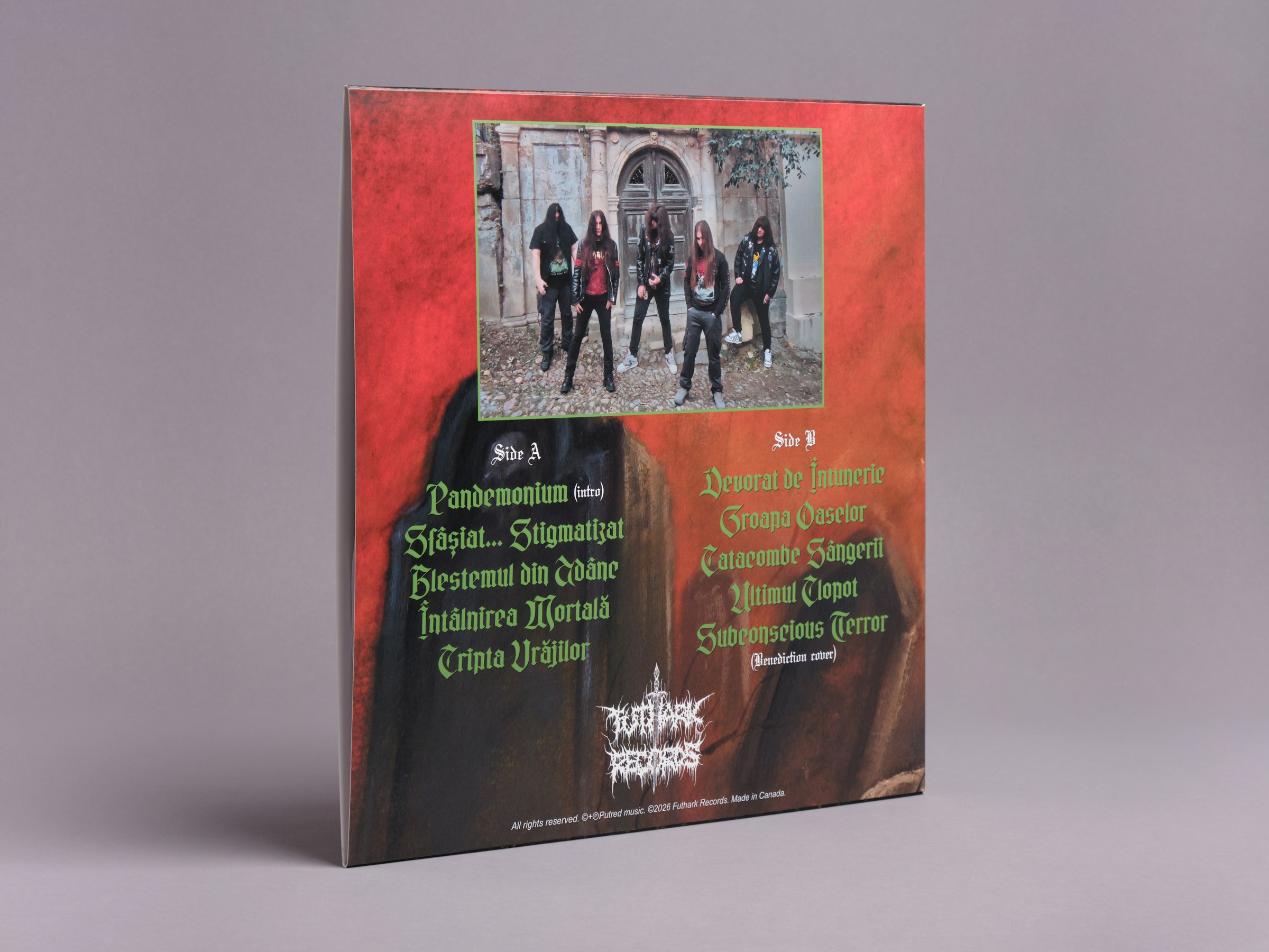 Blestemul din Adânc by Putred on vinyl